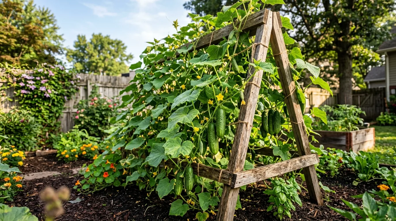 9 Amazing Cucumber Trellis Ideas for Your Garden
